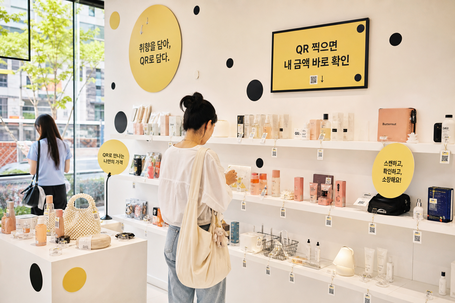COLLA 팝업 내부